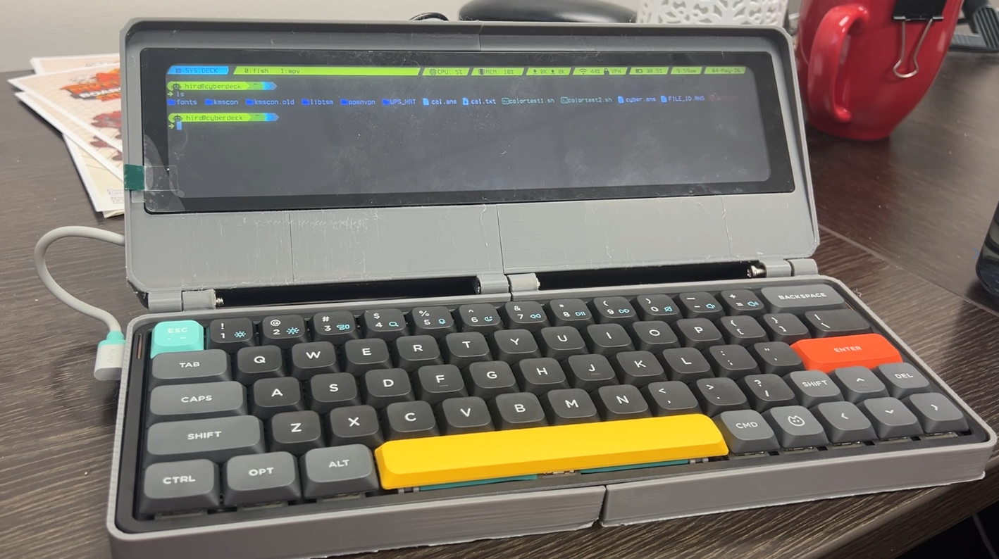 Version 1 of the cyberdeck